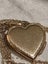 $1 Vintage 9ct Rolled Gold Heart Locket and RG Chain 8.41gm Carousel 8
