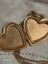 $1 Vintage 9ct Rolled Gold Heart Locket and RG Chain 8.41gm Carousel 7