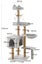 Zoomies Cat Scratching Post Tree Grey 142cm Carousel 5