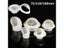 PVC Wall Ceiling Air Vent Ducting Ventilation Exhaust Grille Cover Home Tube Carousel 4