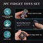 Fidget Toys Adults Set Metal Fidget Slider Spinner and Haptic Coin Decompress Carousel 2