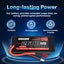 Hosim 2PCS 2S 7.4V 2600mAh Lipo Battery 25C with 1 USB Chargers & 1 Battery Stra Carousel 2
