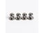 500sets 8mm Zinc Alloy 6 Mm Round Head Stud Spot Screwback CraftLeather Bag Carousel 6