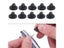 50pcs Rubber Brooch Clasp Pin Backs Jewelry Accessories Carousel 6
