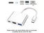 3 In 1 Usb-C Usb Hub Male To Female Usb 3.0 Charging Adapter For Macbook Carousel 7