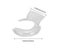 Replacement Pouring Shield Splash Guard For KitchenAid 4.5/5QT Stand Mixers Carousel 5