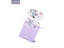 Elinfant 6pc Bamboo Breast Pad Nursing Pads For Mum Waterproof Washable Feeding Carousel 2