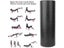 Yoga Foam Roller Cushion For Back Fitness Gymnastic Massager Roller Exercise Carousel 5