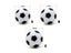 2pcs Resin Table Soccer Ball Indoor Games Football 28mm 32mm 36mm Table Carousel 8