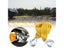 3M 4 Ton Auto Tow Rope Car Winter Outdoor Break Down Nylon Alloy Steel Hook Carousel 3