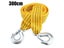 3M 4 Ton Auto Tow Rope Car Winter Outdoor Break Down Nylon Alloy Steel Hook Carousel 4