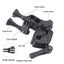Parallel Deals Waterproof Clamp Mount Adapter Kit For Gopro Hero6 And 5 With Bac Carousel 4