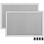 vidaXL Extendable Insect Screen for Windows White (100-193)x75 cm Carousel 5