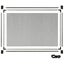 vidaXL Extendable Insect Screen for Windows White (100-193)x75 cm Carousel 6