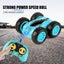 2.4G Mini High Speed Double Sided Remote Control Car Toy Blue Remote Controlled Carousel 4