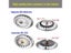 Dia 80MM 304 Stainless Steel Sink Strainer For Kitchen Bathroom Drain Filter Carousel 6