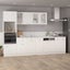 vidaXL Hanging Cabinet White 39.5x31x60 cm Engineered Wood Carousel 3