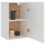 vidaXL Hanging Cabinet White 39.5x31x60 cm Engineered Wood Carousel 5