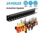Screwdriver Organizer Tool Wall-mounted 14-hole Hardware Tool Storage For Hex Carousel 1