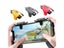 2PCS PUBG Mobile Game Controller Gamepad Trigger Aim ButtonR1 L1 Shooter Carousel 3