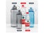 1000ml/1.5L/2L BPA-Free Plastic Sports Water Bottle With Tea Infuser Leak-Proof Carousel 8