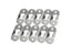 10 Pcs 44mm X 16mm Picture Hanger Metal Keyhole Hanger Fasteners For Picture Carousel 4