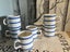 Vintage Carrigaline Blue Striped Cornishware STYLE Mugs {Made in Ireland} Carousel 4