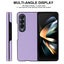 Parallel For Samsung Galaxy Z Fold4 5G Foldable Cross Pattern Phone Case Compact Carousel 3