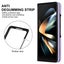 Parallel For Samsung Galaxy Z Fold4 5G Foldable Cross Pattern Phone Case Compact Carousel 4
