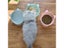 New Pet Cat Dog Bowl High Foot Dog Bowl 45° Neck Protector Cat Pet Food Water Carousel 8