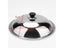 Cooking Wok Pan Lid Stainless Steel Universal Pan Cover Visible Replaced Lid Carousel 1