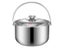 Pot Soup Cooking Steel Stainless Stew Bowl Bowls Stockpot Kitchen Cookware Pan Carousel 3