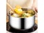 Pot Soup Cooking Steel Stainless Stew Bowl Bowls Stockpot Kitchen Cookware Pan Carousel 5