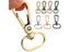 5/10pcs 10/16/19/19/26/31mm Metal Bag Strap Buckles Lobster Clasp DIY KeyChain Carousel 3