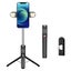 Parallel Deals Bluetooth Remote Selfie Stick With Dual Fill Light And Tripod_Bla Carousel 1