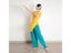 Female Indian Dance Pants For Exercise Belly Dance Practice DQL5824 Carousel 6
