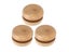 3Pcs Wooden Color Mini Round DIY Baby Yo-Yo Ball Hand-Made Log Toys For Kids Carousel 1
