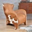 Stallion Vintage Leather Saddle Armchair Carousel 7