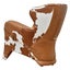 Stallion Vintage Leather Saddle Armchair Carousel 9