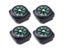 1/5 PCS Watch Strap Button Compass Mini Portable Emergency Survival Navigation Carousel 3