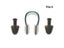 4Pcs Hot Soft Silicone Swimming Nose Clip Suit Swim Diving Small Size Earplugs Carousel 1