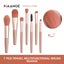 7pcs Makeup Brushes Set Soft Hair Face Powder Highlight Eye Shadow Brush Carousel 1