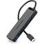 Vention 5-in-1 USB-C Hub with Power Supply Port - Black 4x USB 3.0 - 1m - ABS Carousel 1