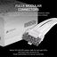 Corsair RM850e White 850W Cybenetics Gold ATX 3.1 Power Supply PCIe 5.1 Carousel 3