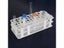60 Piece Test Tubes 15ml (16x150mm ) Clear Plastic Test Tube Set With Caps And Carousel 4