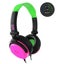 4Gamers C6-50 Wired Gaming Headset (Neon Green & Pink) Carousel 3