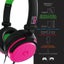 4Gamers C6-50 Wired Gaming Headset (Neon Green & Pink) Carousel 6