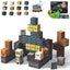 amdohai Magnetic Blocks Halloween Toys for Kids Spooky Town Building Set Hallowe Carousel 1