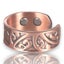 Copper Ring 100% solid Copper 4 Magnets Stingray Carousel 2
