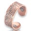 Copper Ring 100% solid Copper 4 Magnets NZ Fern Carousel 2